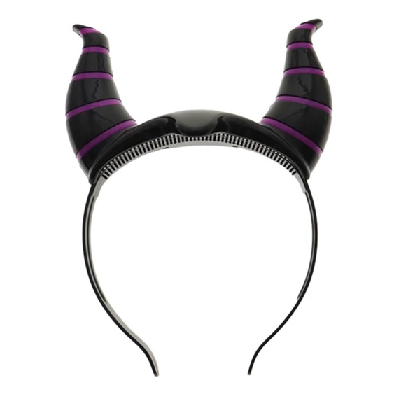 Disney Parks Maleficent Light Up Headband Ears Villains - NEW - Picture 1 of 1